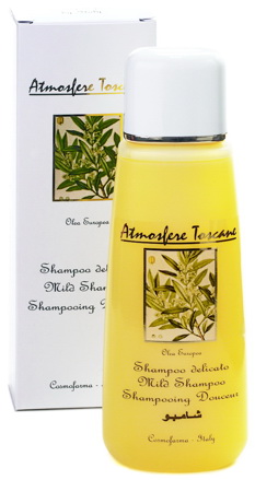 Olivový šampón na vlasy - jemný a výživný šampon Atmosfere Toscane