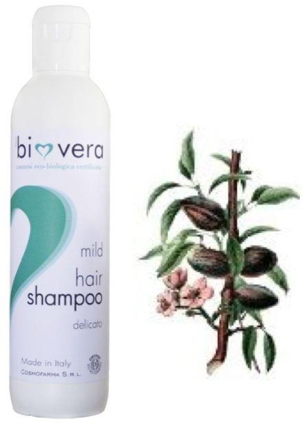 Přírodní bylinný regenerační bio-šampon na vlasy značky Bio Vera pro jemné vlasy nebo citlivou pokožku
