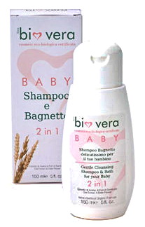 Dětský šampón a koupelová pěna 2v1 Bio Vera BABY 150 ml
