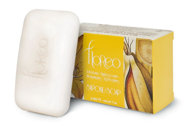 Rostlinné mýdlo Floreo hydratační a osvěžující mýdlo 200 g