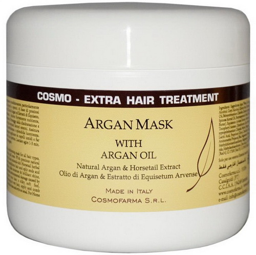 Výživná regenerační maska na vlasy COSMO s arganovým olejem 500 ml